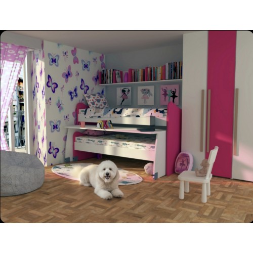 Χαμηλή κουκέτα μοντέλο Αντίπαρος!