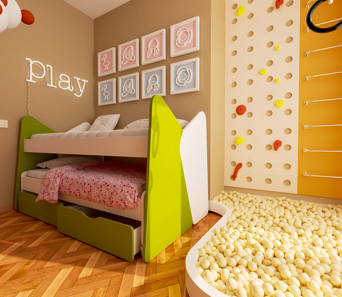 Χαμηλή κουκέτα μοντέλο Αίγινα!